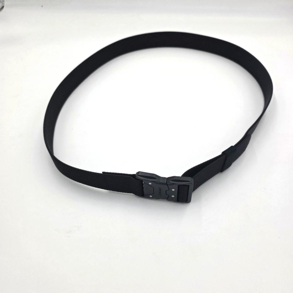 Jukmo Tectical Belt, Militay Hiking Rigger 1.5" Nylin Black.